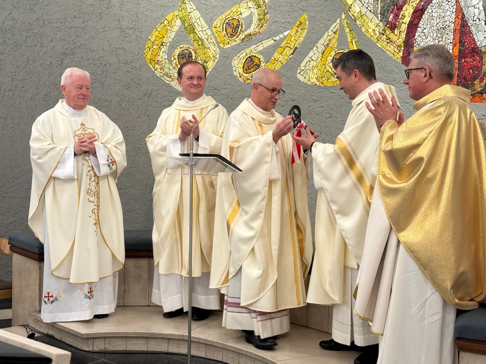 Msza dziękczynna za posługę ks. Alfreda Gryniewicza w PMK Oldenburg