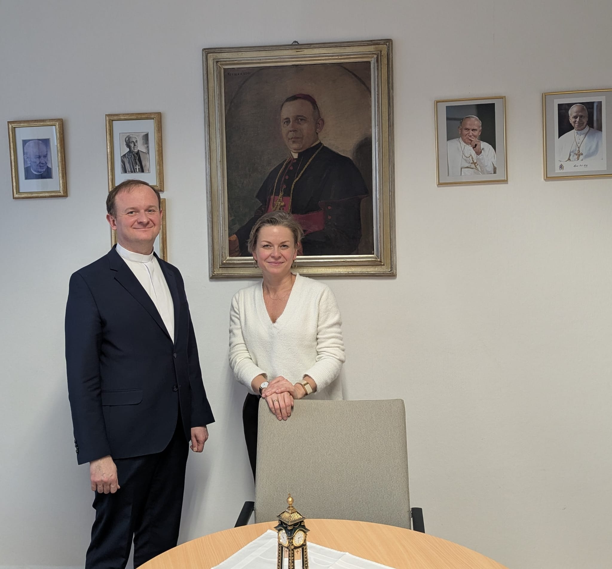 Przedstawiciele Konsulatu Generalnego RP w Hamburgu z wizytą w Rektoracie PMK