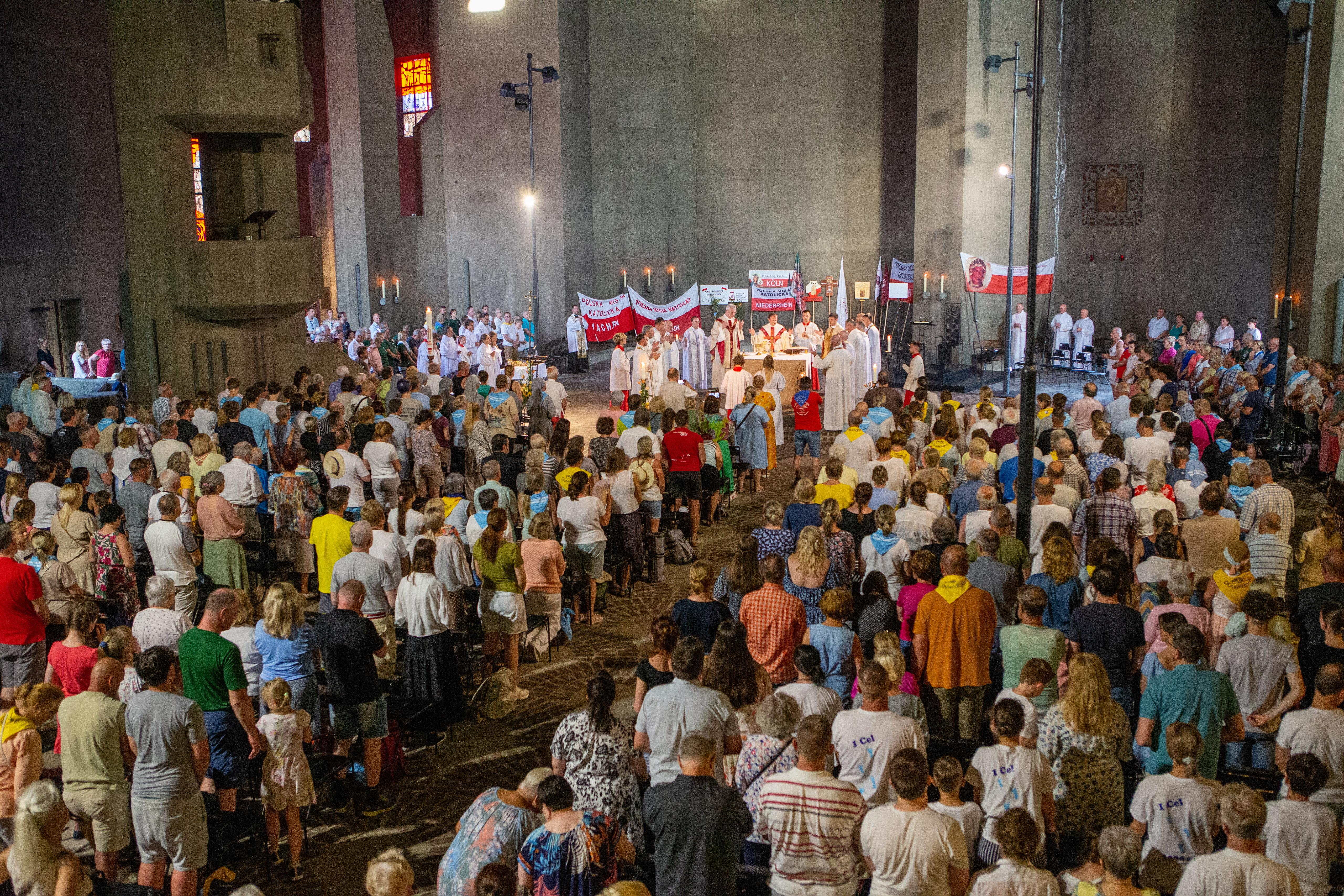 Drugi dzień pielgrzymki do Neviges